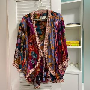 Anthropologie patckwork kimono - Size XS/S